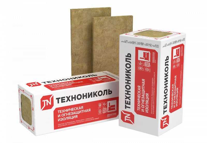 Утеплитель Технониколь Техно ОЗБ Огнезащитная для бетонных конструкций 80 120х600х1200
